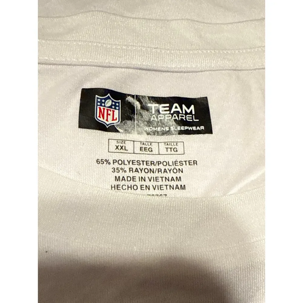 NY Jets Ladies XXL T-Shirt Sleepwear Ultra Soft New wTag‎ - Picture 2 of 3